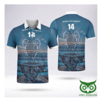 2023 New 2023 new style KING OF EUROPE 14  high-quality fully sublimated high-quality polo customized series 39 Size：s-6xl Summer Popular