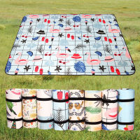 4 Sizes Folding Camping Mat Wterproof Thickened Picnic Mat Beach Pad Childrens Playing Mat Tent Moistureproof Sleeping Blanket