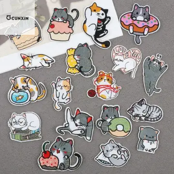 Cartoon 10 Colors Mickey Mouse Cloth Paste Patches Clothes Decoration Iron  On Patches Full Embroidery Patches For Clothing