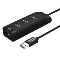 เจริญรุ่งเรืองรุ่นลิมิเต็ดอิดิชั่น4ฮับ USB พอร์ต Splitter ความเร็วสูง USB ขนาด480Mbps สาย CHB006 120ซม.