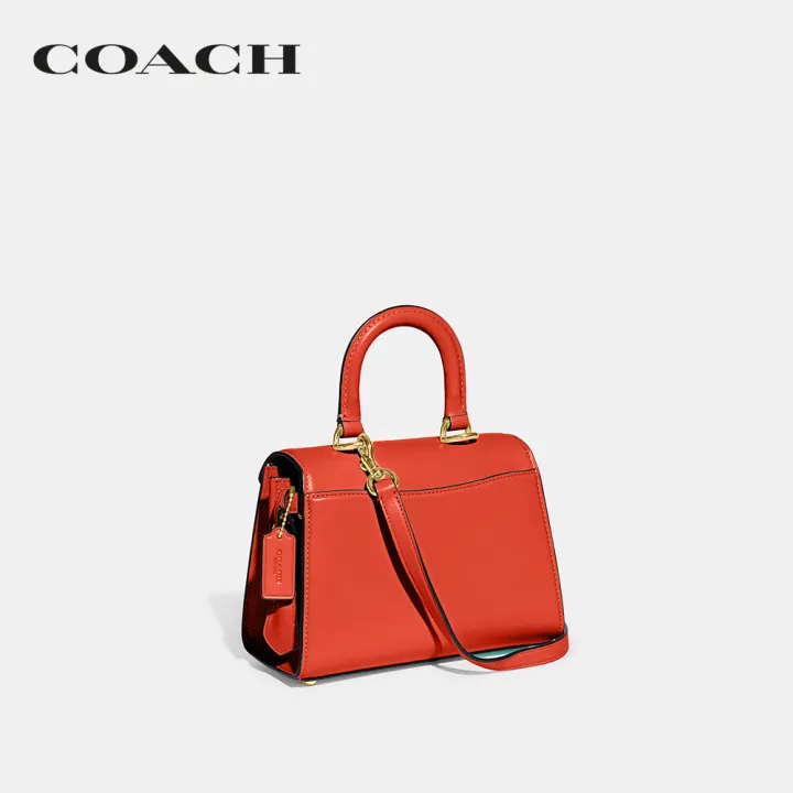 coach-กระเป๋าถือผู้หญิงรุ่น-sammy-top-handle-21-สีส้ม-cj812-b4b4d