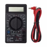 【LZ】☁✺○  Multímetro digital lcd dt830b voltímetro amperímetro ohmímetro ac dc testador analisador com 2 sondas ferramenta de medição 1 conjunto