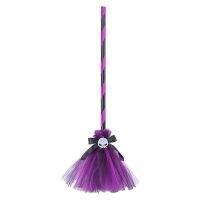 Witch Up Accessories Hat Broomstick Costume Of 3-12 Years