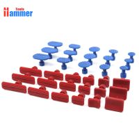 33Pcs Glue Pulling Tabs dent KING Glue Tabs Auto Body Dent Repair Tool Pulling Tabs Car Dent Removal Body Repair Kit