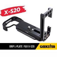 GRIP L-Plate XS20 Slide มียางรอง กริป FUJI XS20 ปรับขยายด้านข้างได้ XS-20 / XS 20 / LB-XS20 ( LPlate X S20 / X-S20 ) ( เคส กล้อง เคสกล้อง case ) ( Camera Hand Grip ฟูจิ X-S20 / HG-XS20 สไลด์ )