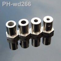 5PCS 6mm Iron Plating Hex Coupler Tire Connector 5mm Shaft Coupling For Diy Model Motor