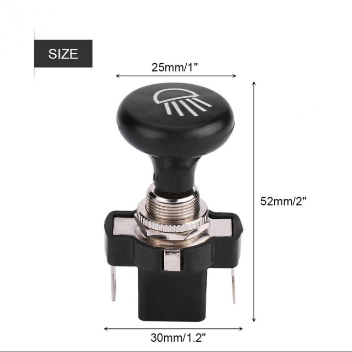 สวิตช์ไฟแบบกดไฟหน้ารถ12v-สำหรับรถกอล์ฟรถคลับ-ezgo-สำหรับสำหรับรถกอล์ฟทั่วไปรถอีซีโกยามาฮ่า