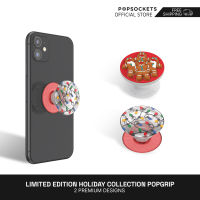 PopSockets Limited Edition Holiday Collection PopGrip | ที่จับโทรศัพท์ระดับพรีเมียม | ที่วางโทรศัพท์ที่ดีที่สุดและคล้ายกับที่วางแหวนโทรศัพท์ |