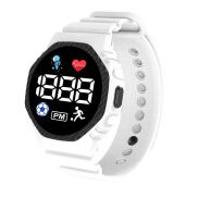 C5-11 Electronic Watch Luminous Life Waterproof Square LED Football Sports