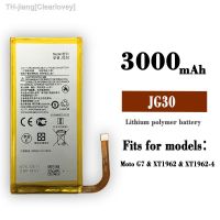 100 Original New 3000mAh JG30 Battery For Motorola Moto G7 XT1962-1 Good Quality Mobile Phone Batteries Free Tools new brend Clearlovey