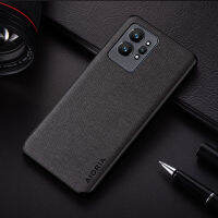 เคสสำหรับ Realme GT 2 Pro GT2 Coque Bussines ดีไซน์เรียบง่ายฝาปิดโทรศัพท์หนังสิ่งทอน้ำหนักเบาสำหรับ Realme เคส GT2