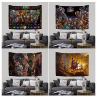 Hearthstone Chart Tapestry Indian Buddha Wall Decoration Witchcraft Bohemian Hippie INS Home Decor Knitting  Crochet