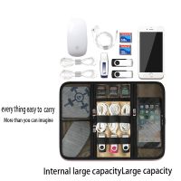 ◙❅▧ Large Capacity Portable folding Digital Product Storage Organizer Bag USB Gadgets Wires Charger Powerbank Cosmetic Bag