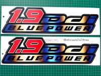 [HOT]สติ๊กเกอร์ 1.9Ddi BLUEPOWER สีเข้มสวย 1ชุด มี2แผ่น ขนาด 39*9CM ขนาดพอดีสำหรับท้ายกระบะ