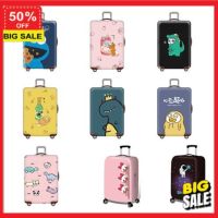 luggage cover ผ้าคลุมกระเป๋าเดินทาง ถุงคลุมกระเป๋าเดินทาง ป้องกันฝุ่น ป้องกันรอยขีดข่วน 【น่ารัก/แฟชั่น】 แบบผ้า ยืดหยุ่นสู  18-32 นิ้ว หนาพิเศษ suitcase cover ทนทาน ป้องกันรอย  ปกป้องกระเป๋า