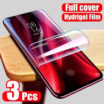 3PCS Hydrogel Film Screen Protector For Asus Rog Phone 5 3 7 6D 2 5S 6 Pro High Definition Protective Film