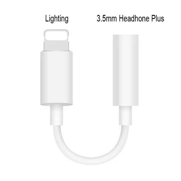 Lightning to 3.5mm Jack Earphone Adaptor Audio Jack Lazada PH