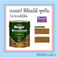 **ส่งฟรี** Beger เบเยอร์ สีย้อมไม้ ซูพรีม ชนิดเงา/ด้าน สำหรับผนังไม้ภายนอกและภายใน (แกลลอน)