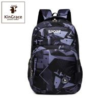 KinGrace-กระเป๋าเป้ กระเป๋าโน๊ตบุ๊ค  สายสะพายหลังไนล่อนความจุขนาดใหญ่ กระเป๋าเดินทาง กระเป๋านักเรียน  LX-3241
