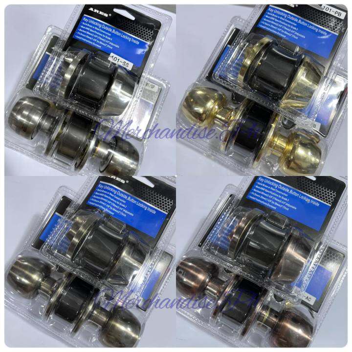 Door Knob and Deadbolt Lock Set, handleset with Single Cylinder