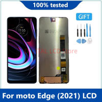 Original 6.8 "; สำหรับ Motorola Moto Edge 2021จอแสดงผล LCD Digitizer Assembly สำหรับ MOTOROLA MOTO Edge (2021) หน้าจอ