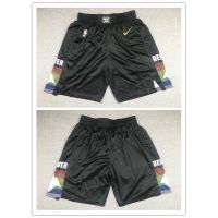 【4 Styles】Nba Denver Nuggets Black Basketball Shorts