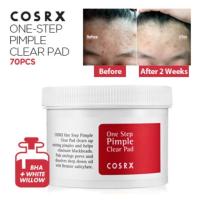 COSRX One Step original Clear Pad 70 sheets แผ่นเช็ดลดสิว กระชับรูขุมขน ให้ผิวใสจากเกาหลี