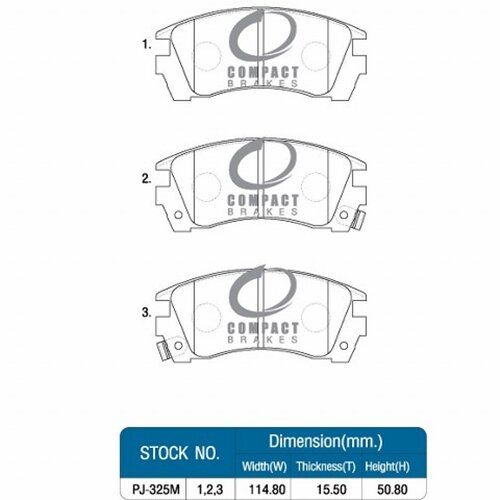 ผ้าเบรคหน้า-nissan-nv-กระบะ-nv-เก๋ง-compact-dcc-325-รูปแทน