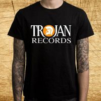 2023 New  Trojan Records British Label Logo Men T-Shirt new  hot mens fashion short tee black Valentines Day gift