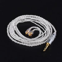 MMCX Cable Headphone Extension Auxiliary Cable Audio Jack 3.5 For Shure SE215 SE535 SE846 MMCX connector earphone Upgrade Wire