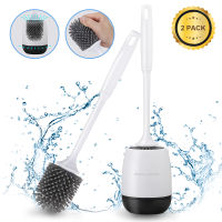 Toilet Brush Rubber Head Holder Cleaning Brush For Toilet Wall Hanging Household Floor Cleaning Tools Bathroom Accessories