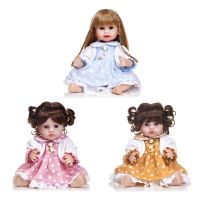 Dropshipping 19in Simulation Doll for Baby Girls Rooted Hair Lifelike Reborn that Look Real