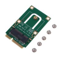 ตัวแปลงการ์ดเชื่อมต่อมินิ Pci-e เป็น M2การ์ดเชื่อมต่อ M2คีย์สำหรับ M2