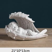 【✨】 laozizuishuai Angel Baby Art ประติมากรรมเรซิ่นกามเทพ Figurines เครื่องประดับ Store ตู้โชว์ตกแต่งตกแต่งบ้าน Orn งานแต่งงานของขวัญ R4606