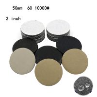 10/20/50pcs 2 50mm Hook Loop Sanding Disc Wet Dry Sandpaper Assortment 60-10000 Grit Waterproof Abrasive Paper With