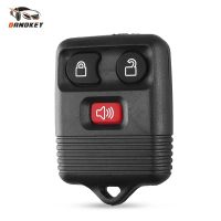 【❂Hot On Sale❂】 xian9 Dandkey ปุ่ม Keyless Entry แทนที่รถระยะไกลควบคุมเปลือกกุญแจสำรองปลอกสำหรับ Ford หลบหนี Exursion Explorer คีย์ปรอท