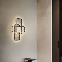 Dimmable Modern Led Wall Lights Lamp For Living Room Bedroom Holly Corridor led Wall Lamp Sconce Fixtures Black or Gold Finished