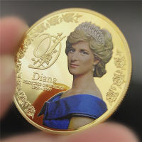 ห้าปอนด์ 999 ทองเหรียญเงิน Diana Princess of Wales เหรียญสะสมเหรียญ British Diana Spencer