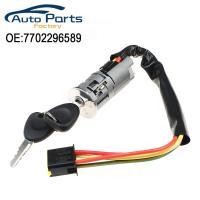 New 7702296589 Car Ignition Starter Key Switch Lock For Renault Logan Dacia Sandero Clio 7701471098 7701471220 6601551102