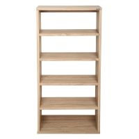 โปรโมชัน ชั้นวางของ 5 ชั้น MACHO สี โซลิดโอ๊ค 5-TIER SHELVING UNIT 5MACHO SOLID OAK สินค้าโปรโมชั่น เฟอร์นิเจอร์อเนกประสงค์ ชั้นวางของ ราคาถูก