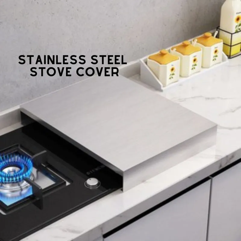 Kitchen Stoves Top Cover Stainless Steel Protector Gas Stove Shelf