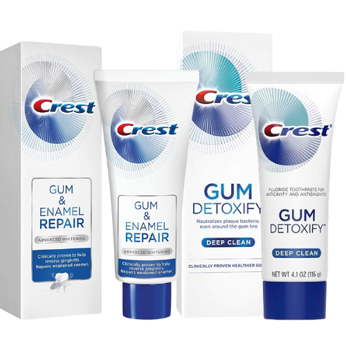 [ iiMONO ] Crest Gum & Enamel Repair Toothpaste Advanced Whitening Gum Detoxify Deep Clean