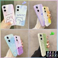 【NEW Popular】ปลอก Oppo A96 A76 4G น่ารักกรณี OPPO A76 A96 A15 A15S A16 A5S A7 A12 F9ตัวปกป้องกล้องถ่ายรูป Full Coverag Phone Cover