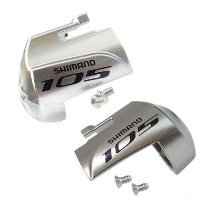 Shimano คันโยก St-5800 105แผ่นชื่อ W/ สกรูยึด5800ซ้าย/ขวาเงิน Unghia ดาดฟ้าเที่ยวบิน Placchetta Comando Plate