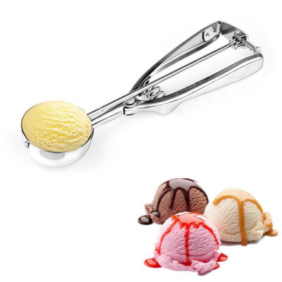 ที่ตักไอศครีม สแตนเลส มี 3 ขนาด ที่ตักไอติม ที่ขูดไอศครีม Ice Cream Scoop