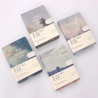 LENWA Monet Series Notebook Color Side Magnetic Buckle Notebook Thicker Notebook 1PCS