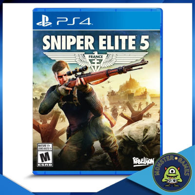 Sniper Elite 5 Ps4 Game แผ่นแท้มือ1!!!!! (Sniper Elite 5 Ps4)(Sniper 5 Ps4)(Sniper Elite Ps4)