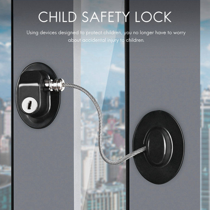 2-pieces-refrigerator-door-lock-strong-adhesive-freezer-door-lock-file-drawer-lock-child-safety-cupboard-lock-with-key