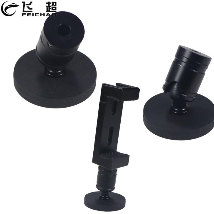 360-swivel-tripod-ballhead-d43mm-magnetic-base-1-4-hole-with-mobile-phone-bracket-for-insta360-one-r-action-camera-accessories