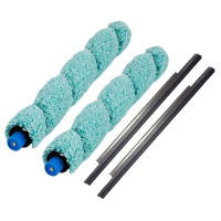 Accessories Replacement for W400 Floor Washing Robot Parts - Floor Washing Robotic Cleaner Main Brush &amp; Scraper